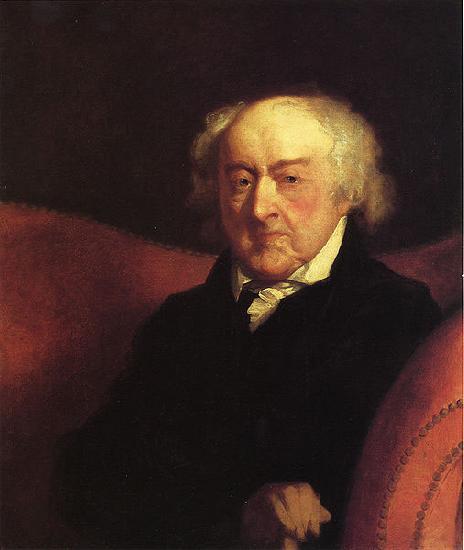 Gilbert Stuart John Adams oil painting picture
